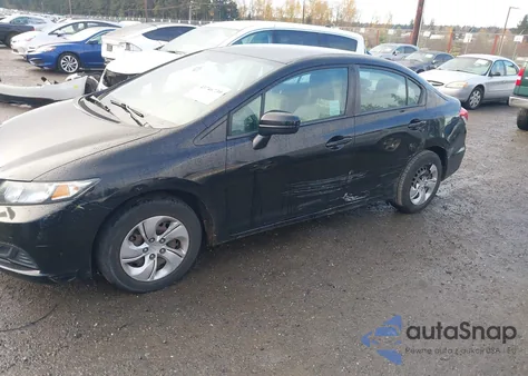 2015 Honda Civic Lx z USA, uszkodzony, nr VIN 2HGFB2F54FH531730